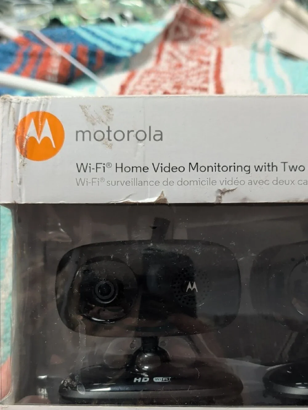Motorola Black Dual Wi‑Fi Home Video Monitoring Cameras